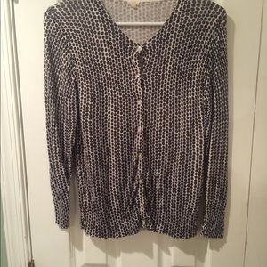 J Crew light weight button down cardigan